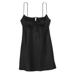 VS PINK Black Nightgown M